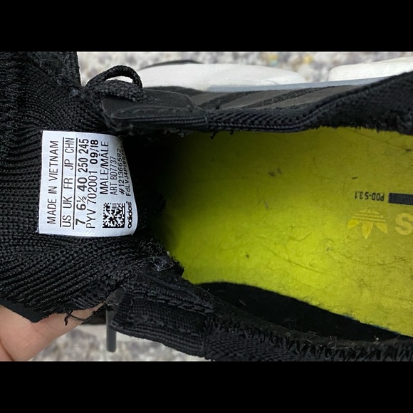 Black Adidas POD-S3.1 Athletic Shoes - Picture 6 of 8